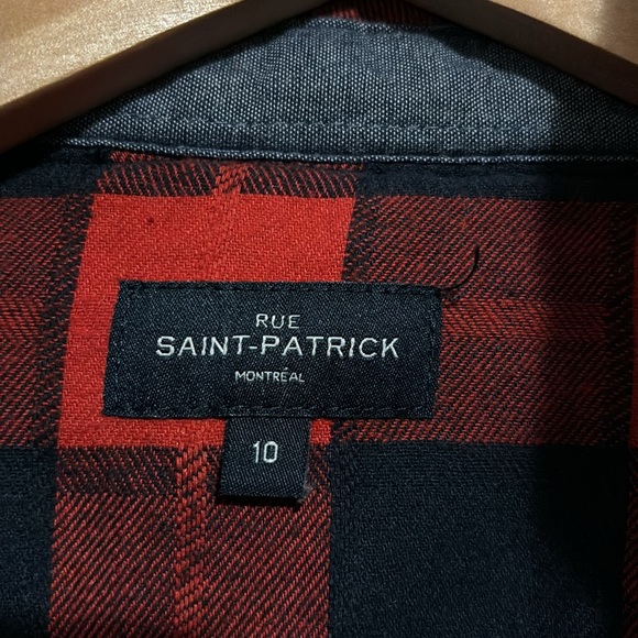 Rue Saint-Patrick Buffalo Check Shacket - Picture 2 of 6